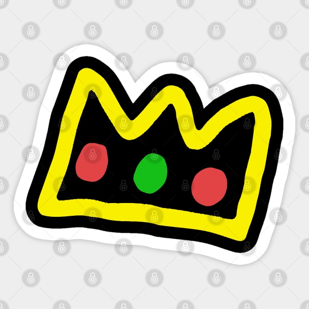 If The Crown Fits Wear It - Ranboo My Beloved Sticker by EleganceSpace